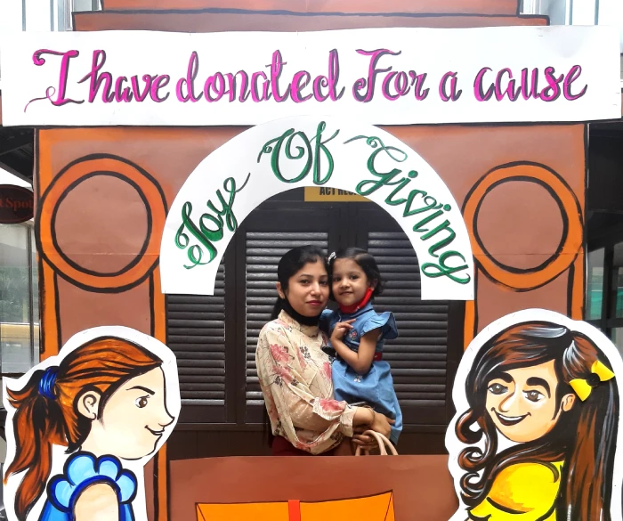 Donation Camp with Goonj